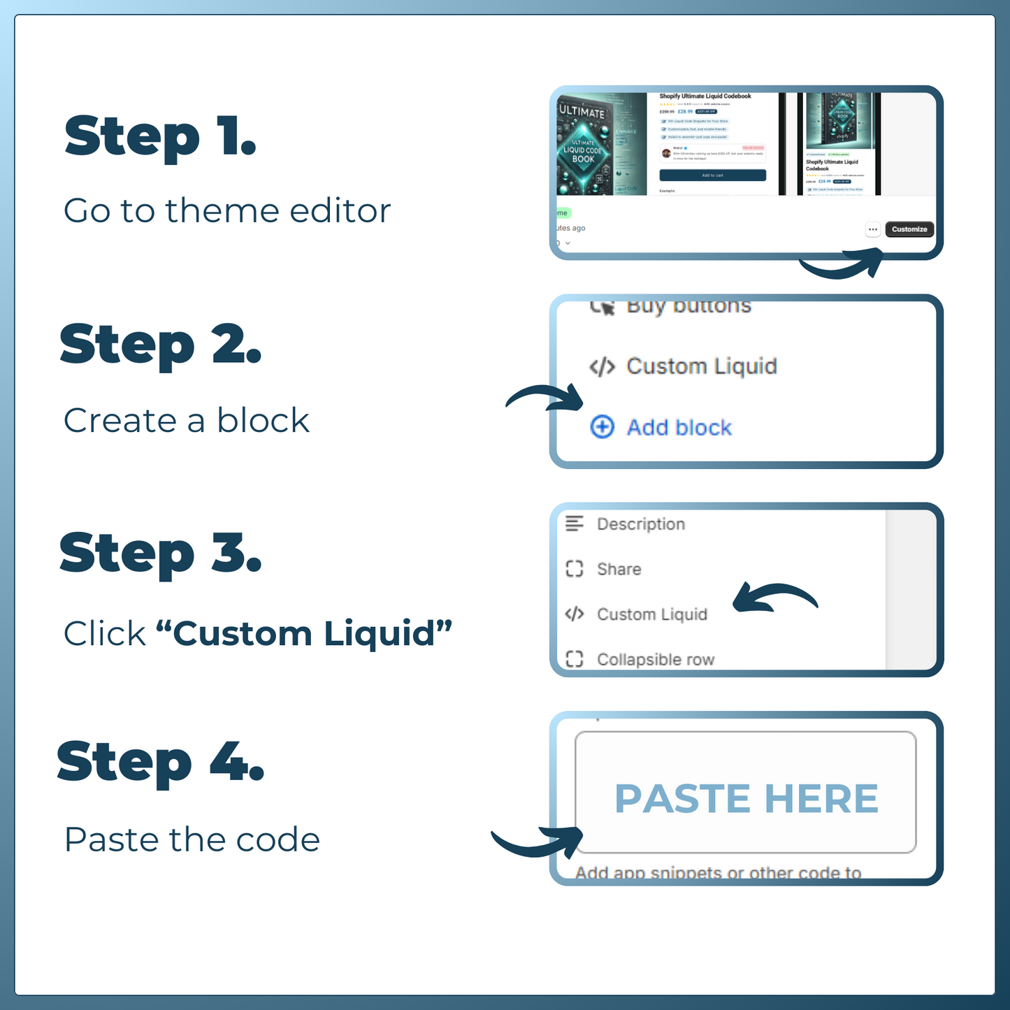 The ultimate Shopify Liquid codebook